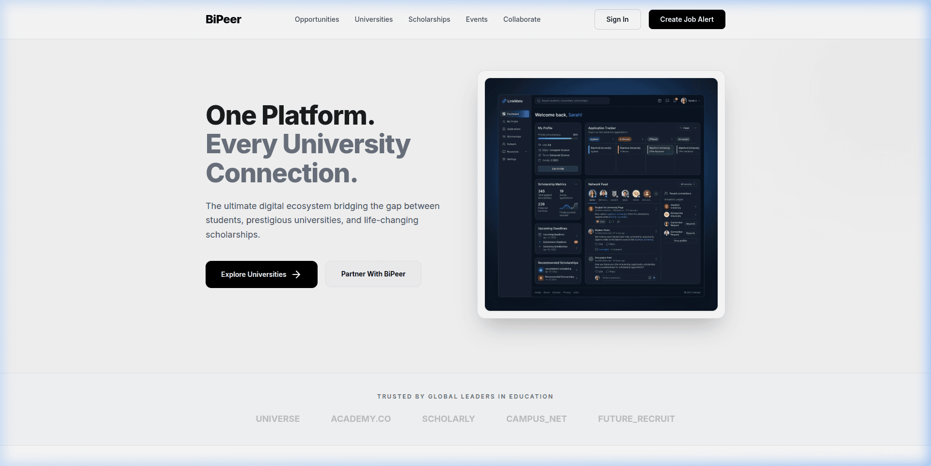 BiPeer Collaboration Platform Preview